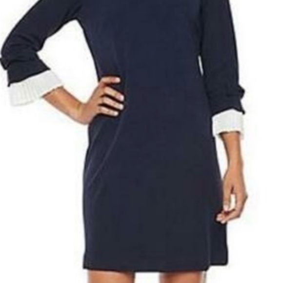 Sharagano bow sleeve dress. NWT.‎ Retail 100 - Picture 1 of 11
